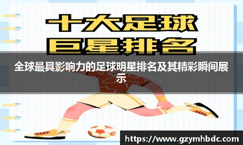 全球最具影响力的足球明星排名及其精彩瞬间展示